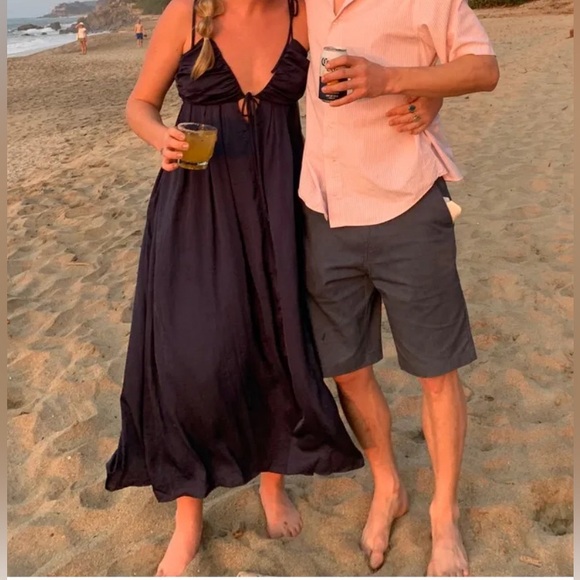 Navy Wedding Guest Dress - Picture 3 of 3